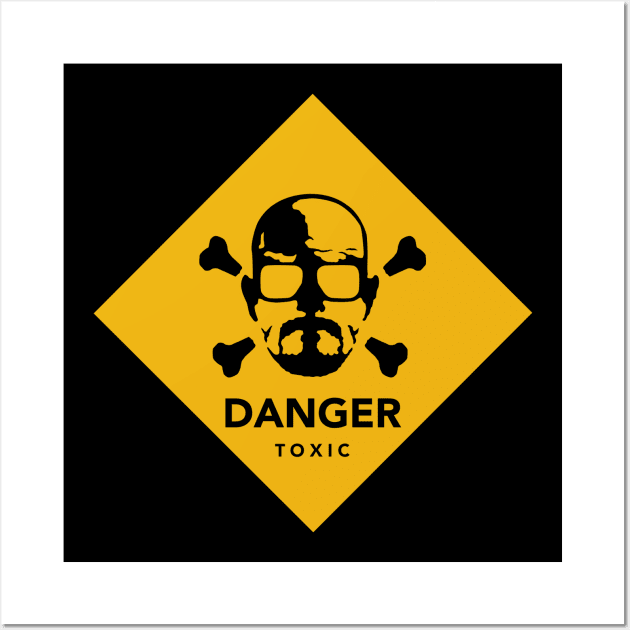 Heisenberg Danger Wall Art by lockdownmnl09